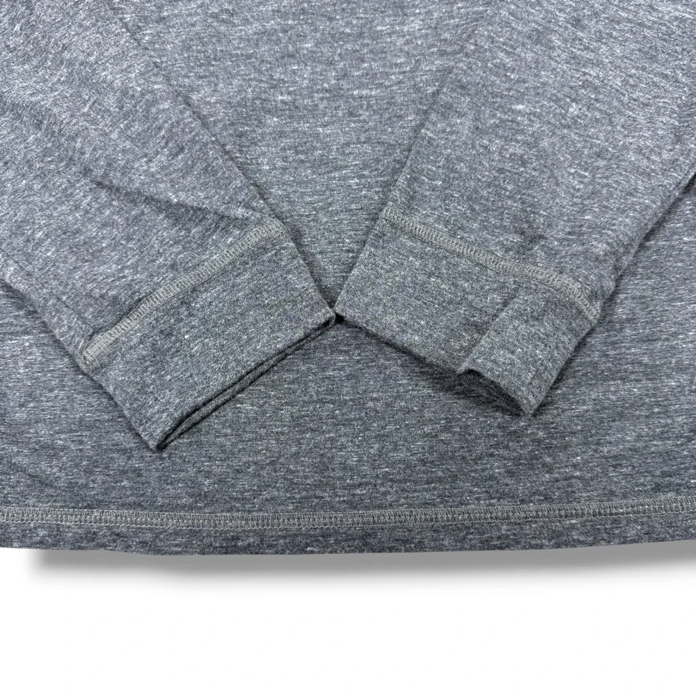 AG Adriano Goldschmied Mens Long Sleeve Crew Neck Tee Gray Heather Size‎ MediumM